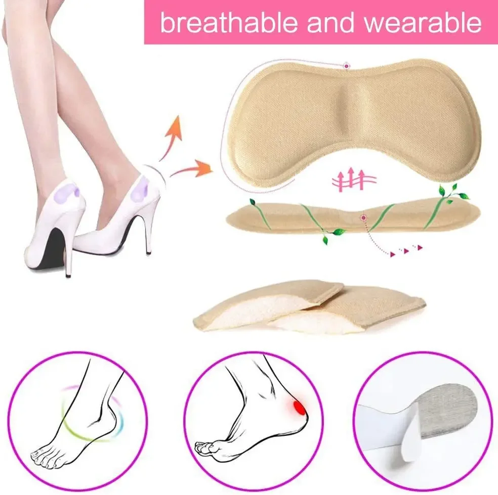 Insoles Patch Heel Pads for Sport Shoes Adjustable Size Antiwear