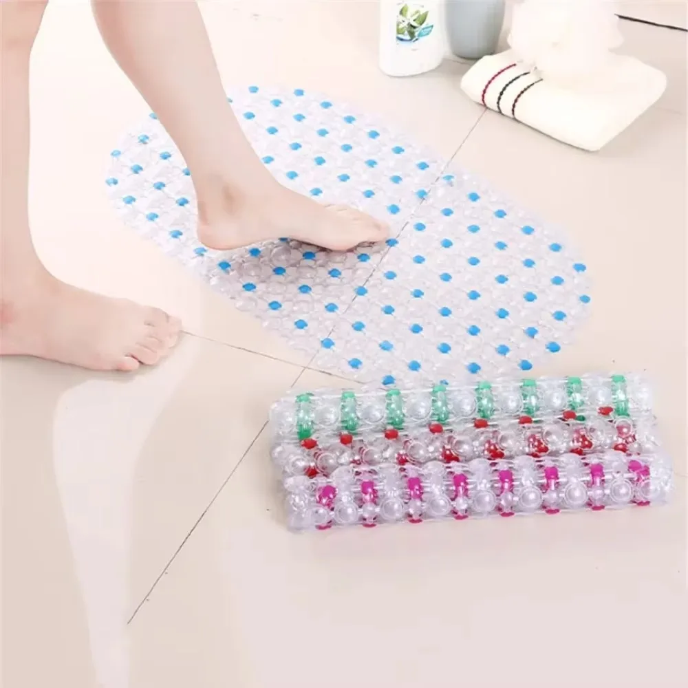 PVC Anti-skid Bath Mat Massage Mat Suction Cup For Bathroom