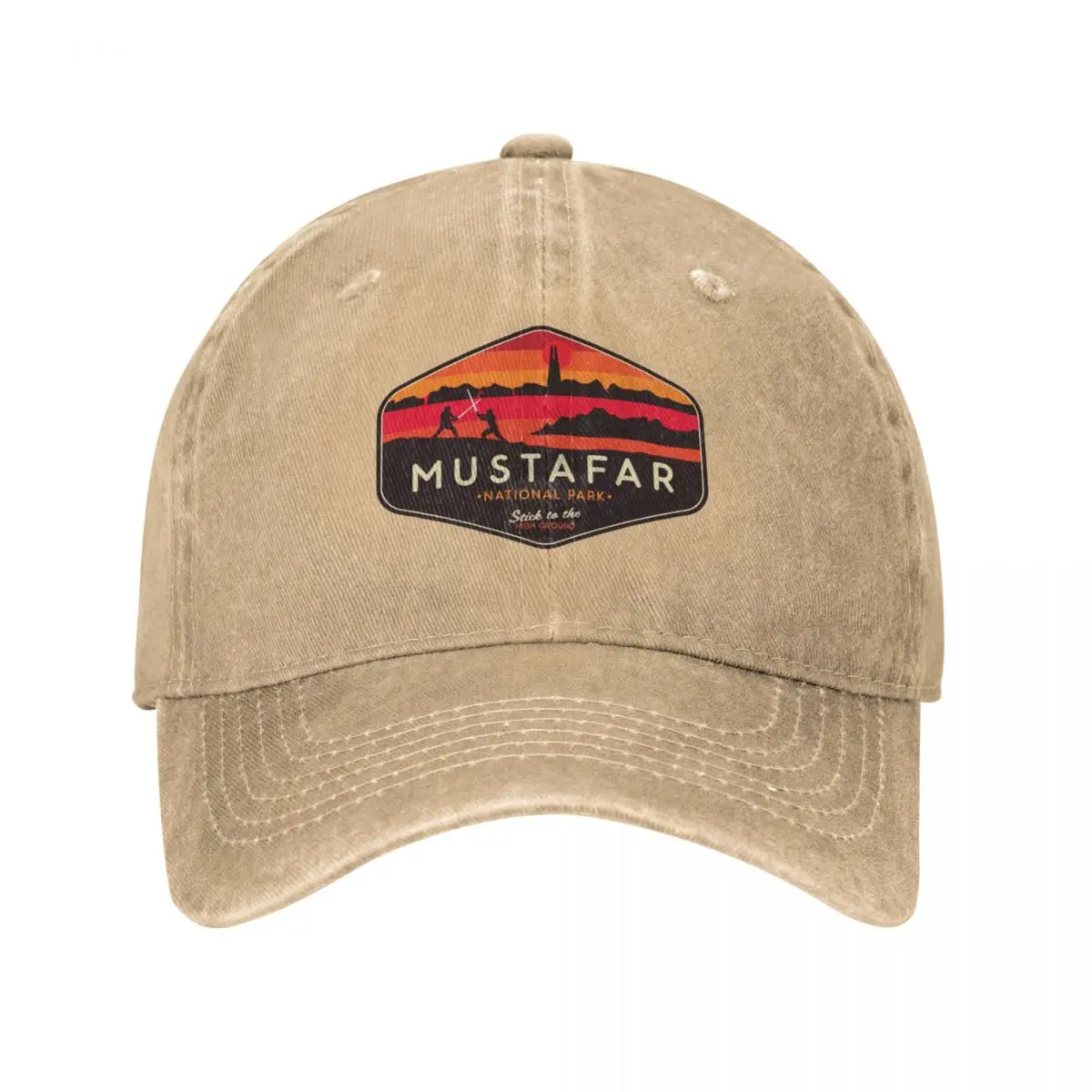 

Mustafar National Park Baseball Cap Beach Outing Sunscreen Hat Ladies Men'S