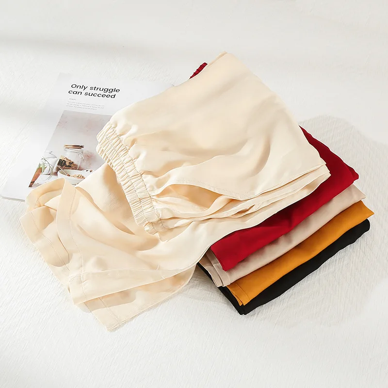 Viscose Pajamas Pants Home Sleepwear Spring Summer New Thin Casual Trousers Pyjama Bottoms Homewear Sleep Pants Woman_ecoleips.com