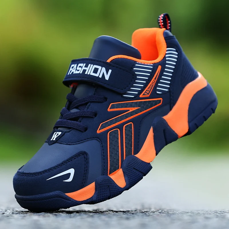 Boys Sport Kids Sneakers Casual Shoes for Children Sneakers Girls Shoes Leather Anti-slippery Tennis Infantil Menino Mesh