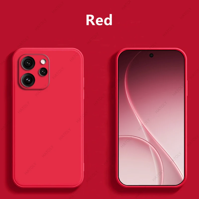 Sleek Liquid Silicone Phone Case - Elegant Back Cover