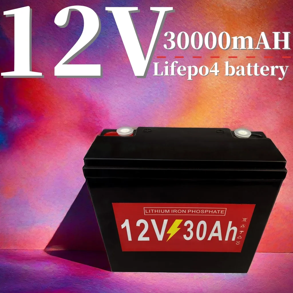 

power bank 12 30Ah Lithium Iron Phosphate rechargeable battery Applicable to children's electric toy car - electric spray, etc