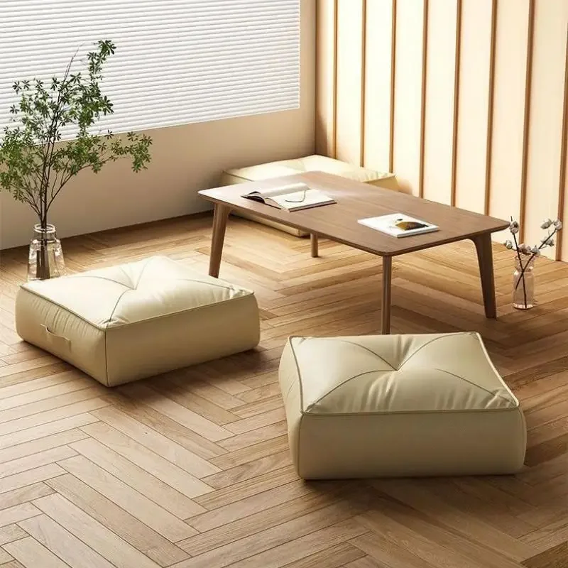 

Japanese Futon Floor Mat Lazy Tatami Low Carpet Mat Bay Window Cushions Thickened Coffee Table Sitting Cushion Home Decorations
