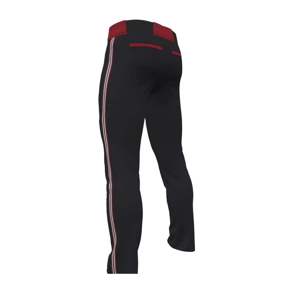 Men's Baseball Sweapants Casual Pants Sports Elastic Team School Club Uniforms Male Pocket Loose Trousers Plus Size