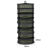 Folding Dry Rack 2-8 Layers Drying Net Flower Bud Plant Fish Herb Vegetable Dryer Bag Mesh Hanging Basket Anti Mosquito Cover 6