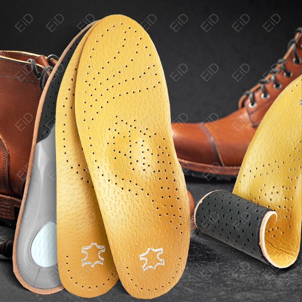 Premium Leather Orthotic insole for Flat foot Shoe Insoles High