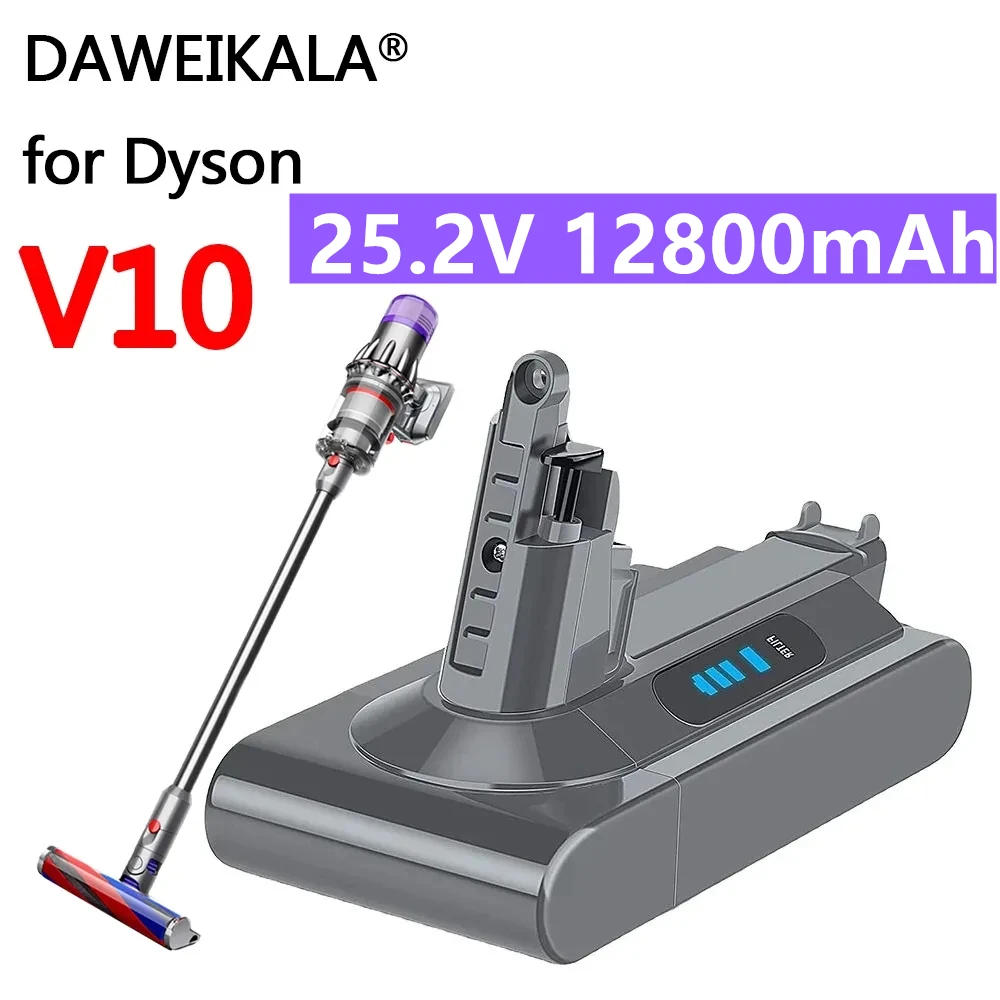 

Аккумулятор для Dyson V10, 25,2 в, 28000 мАч, без кабеля, Dyson V10