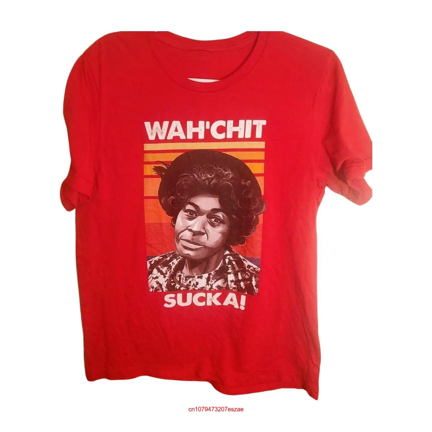 Футболка для ТВ-шоу WAHCHIT SUCKA Sanford And Son 70s большого размера с длинными или короткими рукавами