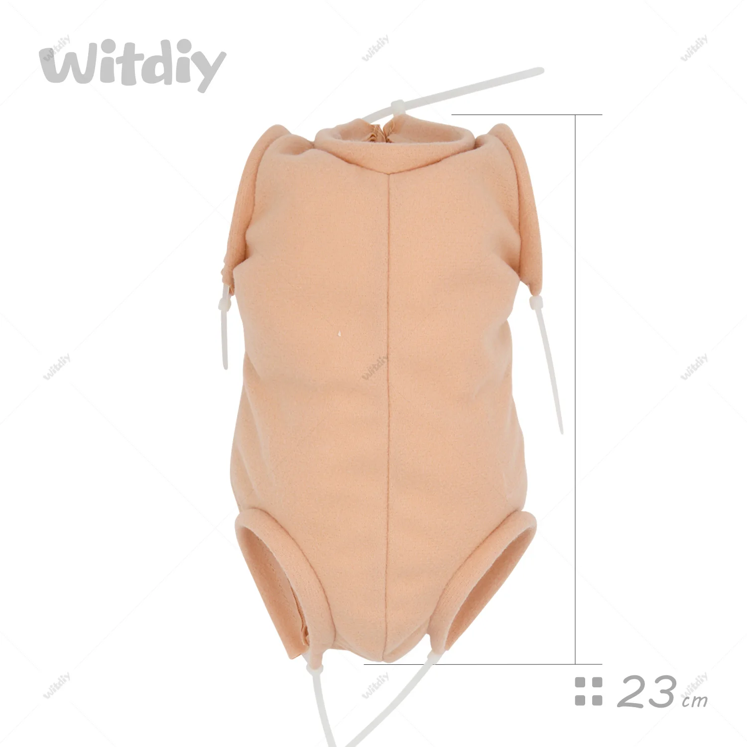 Witdiy reborn doll body kit plush doll accessories doll accessories