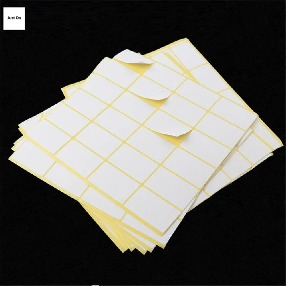 1*2cm 1680pcs Small Price Labels, White Blank Self-Adhesive Sticker Writable Office Mark Label Stickers DIY Stationery Sticker - 5