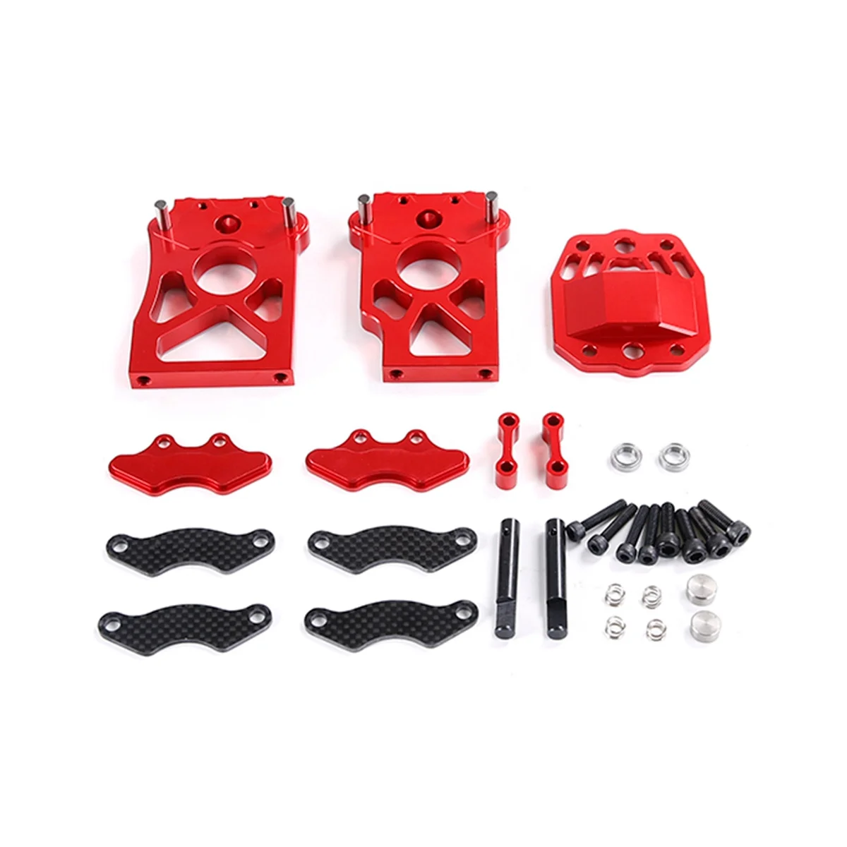 

Для 1/5 Losi 5Ive-T Rovan Lt Kingmotor X2 Fid Ql, комплект кронштейнов дифференциала Rofun Racing из сплава 87145071, красный