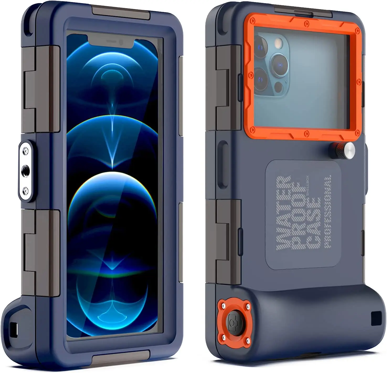 Custodia Impermeabile Per Immersione Professionale Shellbox 50Ft/15M Per Iphone 14 13 12 11 Pro Max Samsung S23 S22 S21 Pixel 6A Oneplus 9 Ecc.