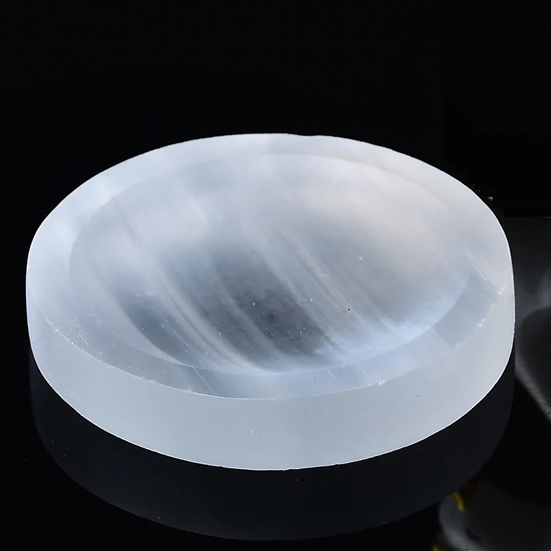 Selenite Crystal Bowl Plate 5