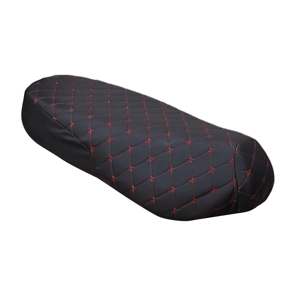 Motorcycle Seat Cover Leather Cover Breathable Anti-slip Pad Scooter Cushion Protector Waterproof Anti-skid Seat Protection