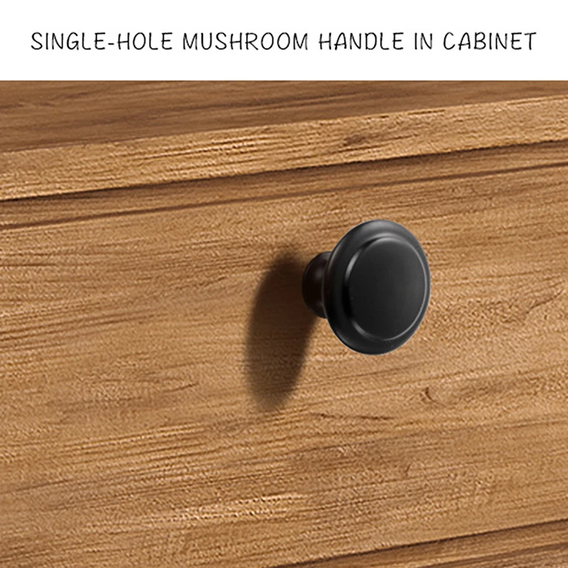 2Pcs Round Cabinet Knobs Stainless Steel Drawer Door Pull Kitchen Cupboard Door Decoration Handles Home Cabinet Knobs Hardware