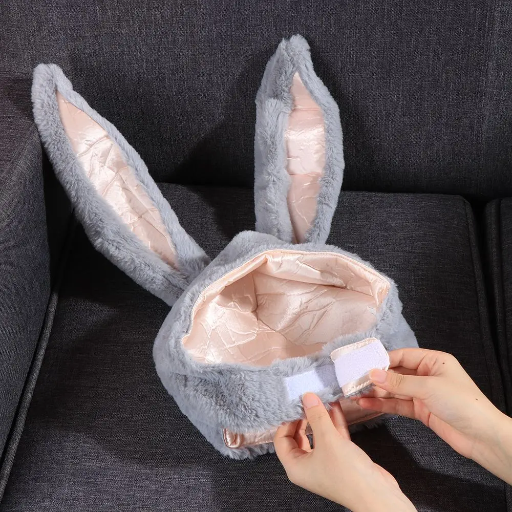 Funny Costume Decorations Plush Bunny Ears Hat Holiday Party Favors Hat Rabbit Photography Props