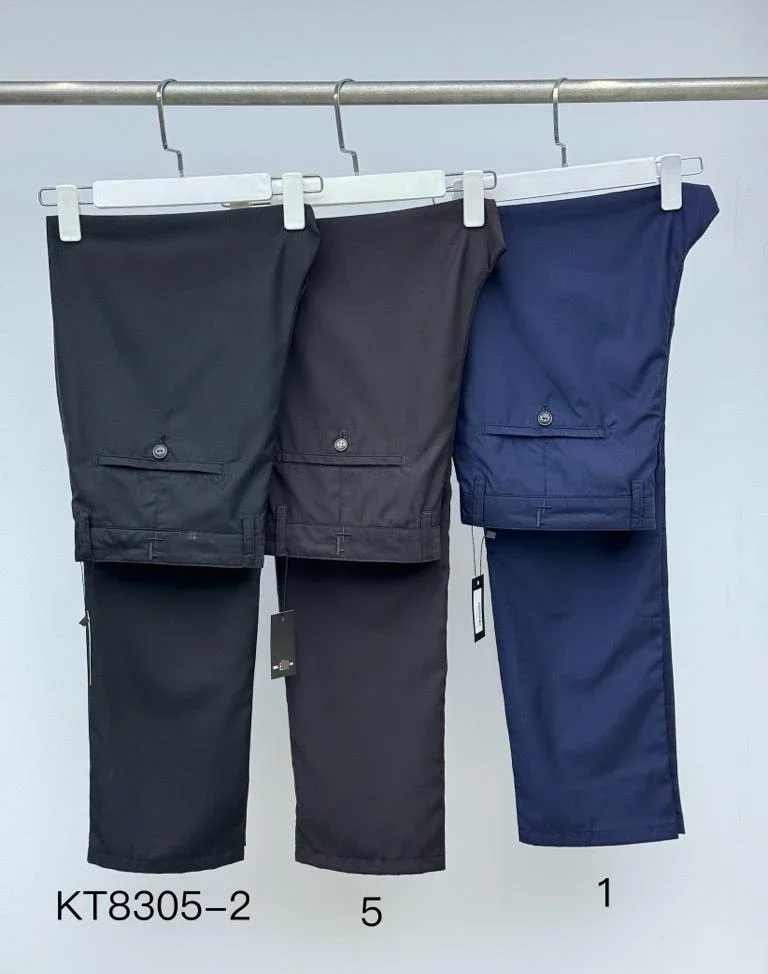 

BILLIONAIRE SIJITONGDA Pants Thin Cotton Men 2024 Spring Summer New Business Embroidery Quality Long Trousers Size 31-40