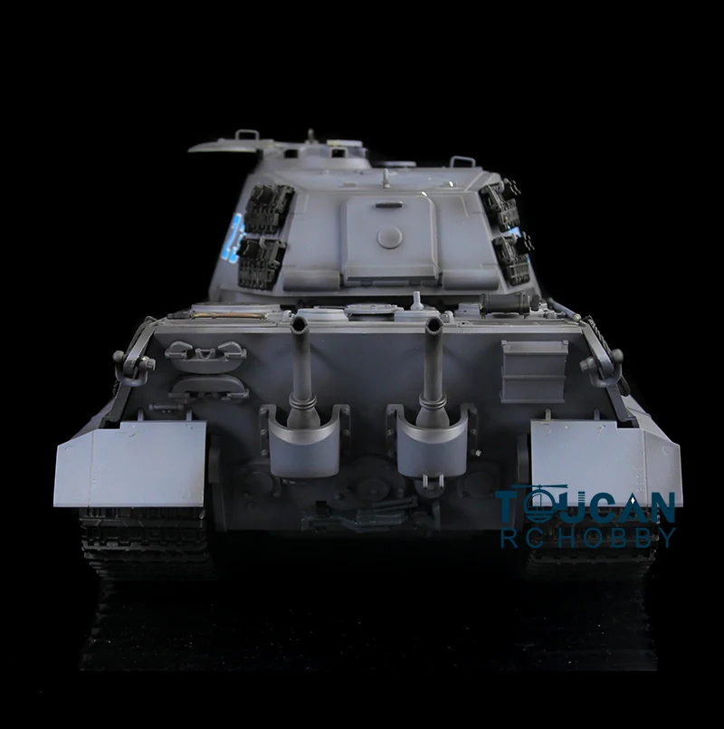 1/16 Scale HENG LONG 7.0 Plastic German King Tiger RTR RC Tank 3888A 360° Turret Gifts TH17533-SMT4 5