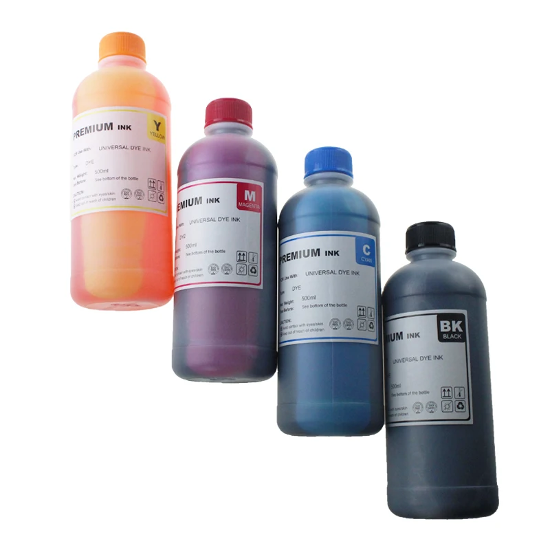 500ML Universal Refill Ink kit for Epson for Canon for HP for Brother Inkjet Printer CISS Cartridge Printer Ink