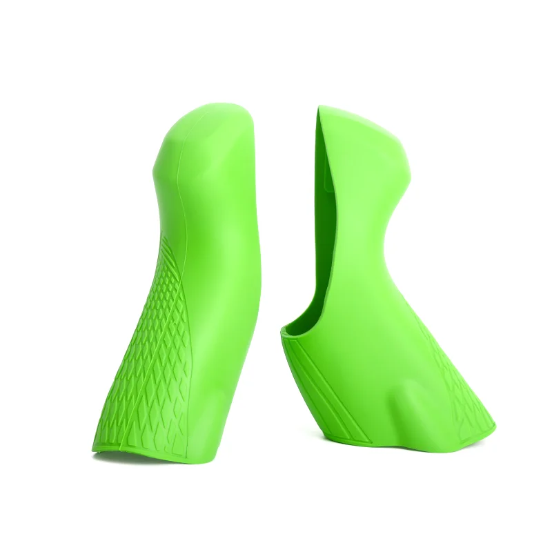 2 Tappi In Silicone Per Leva Freno Bici ST-R7000 / ST-R8000 – Antiscivolo, Assorbivibrazioni, Morbidi, 11x6 Cm, Facili Da Montare