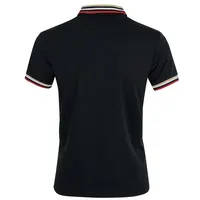 Polo Rayé à Manches Courtes en Coton Respirant pour Homme, Vêtement Décontracté de Couleur Unie, de Haute Qualité, de Marque, à la Mode, pour Bureau, Été 2