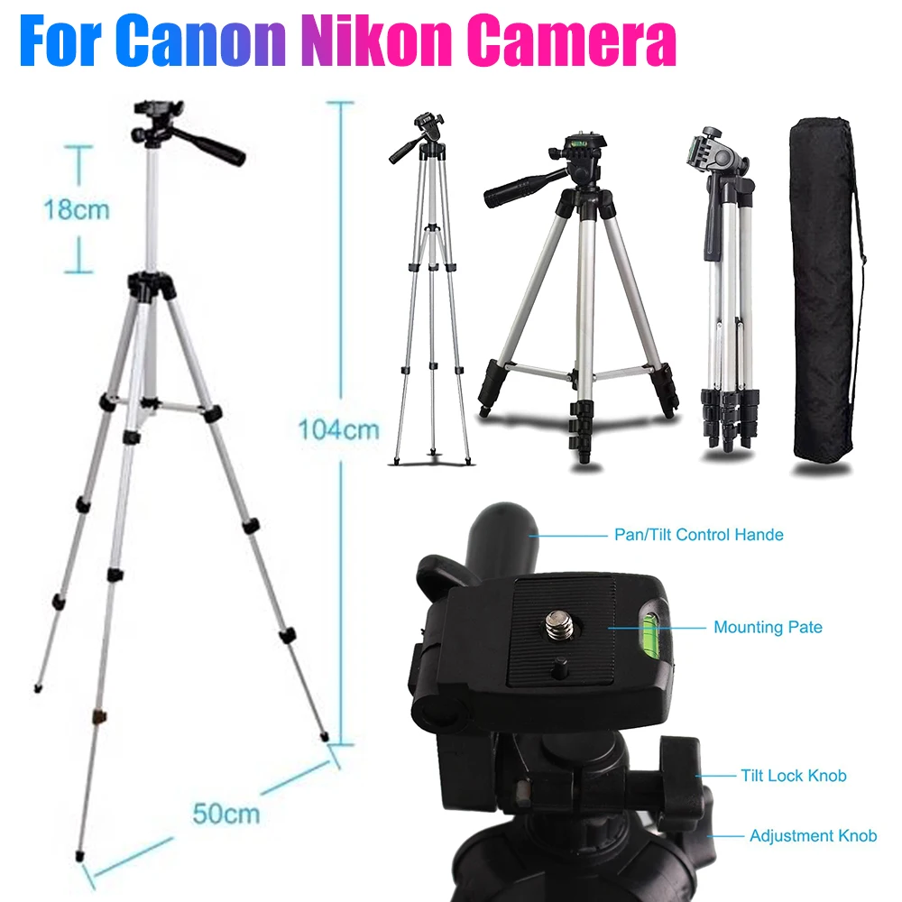 1M Laser Level Tripod with diagonal 5/8" Adapter Adjustable Height Thicken Aluminum Tripod Stand For Self leveling