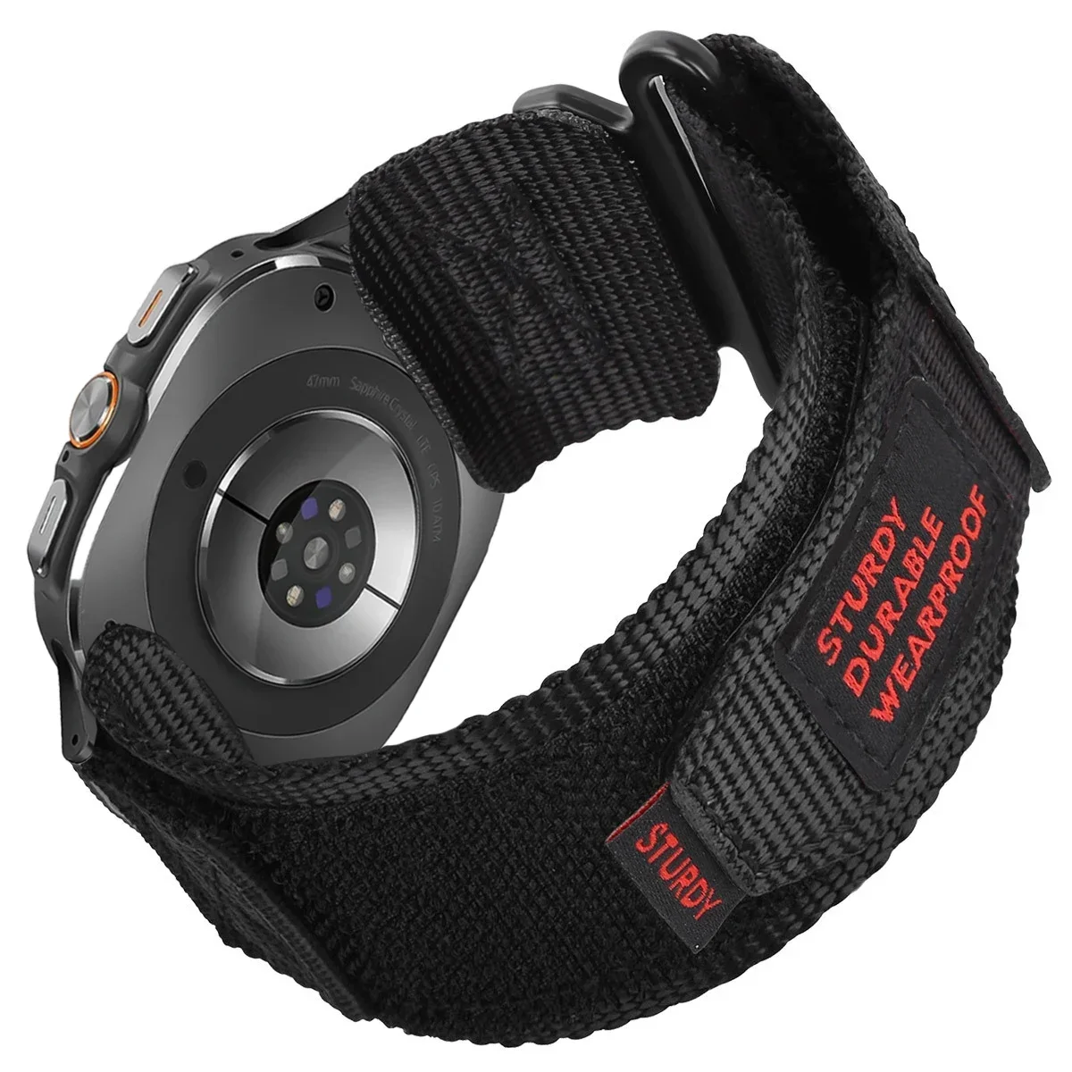 Nylon Loop Strap for Galaxy Watch Ultra - Sport Wristband Bracelet