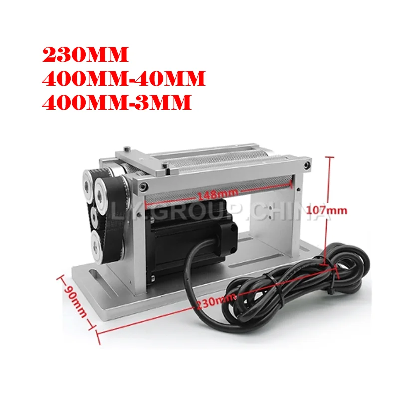 

LY Professional Rolling Roller Axis Length 230mm 400mm For Fiber Laser Carving Engraving Marking Machine Use 3 Types Optional