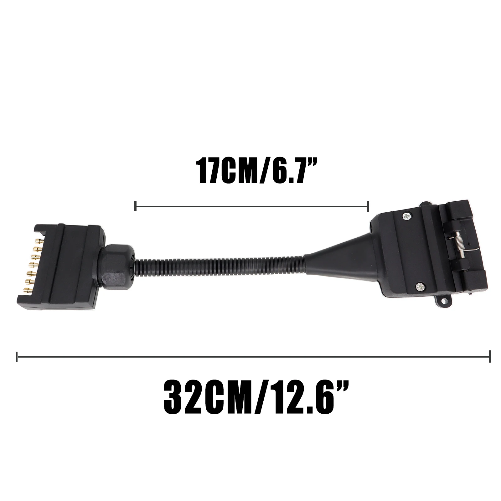 7 Pin Plastic Caravan Plug And Socket - ISO 1724 (12N) - Caravan - 12V - View #7