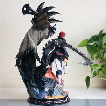 42CM Anime NARUTO Sasori Standing Battle Form Statue PVC Full-Length Action Figure Model Toys Birthday Gift