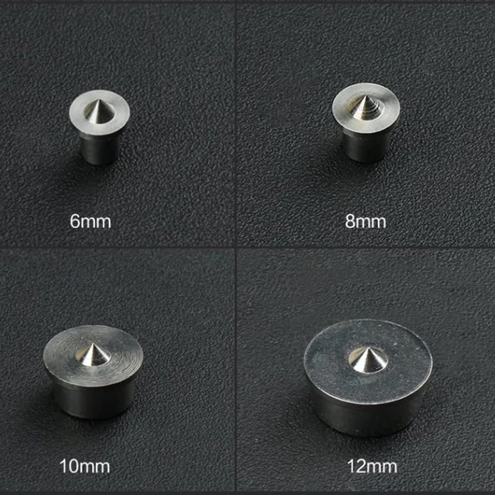 8Pcs Dowel And Tenon Multi Dowel Center Points Pin 6mm/8mm/10mm/12mm Center Point Set Wood Timber Marker