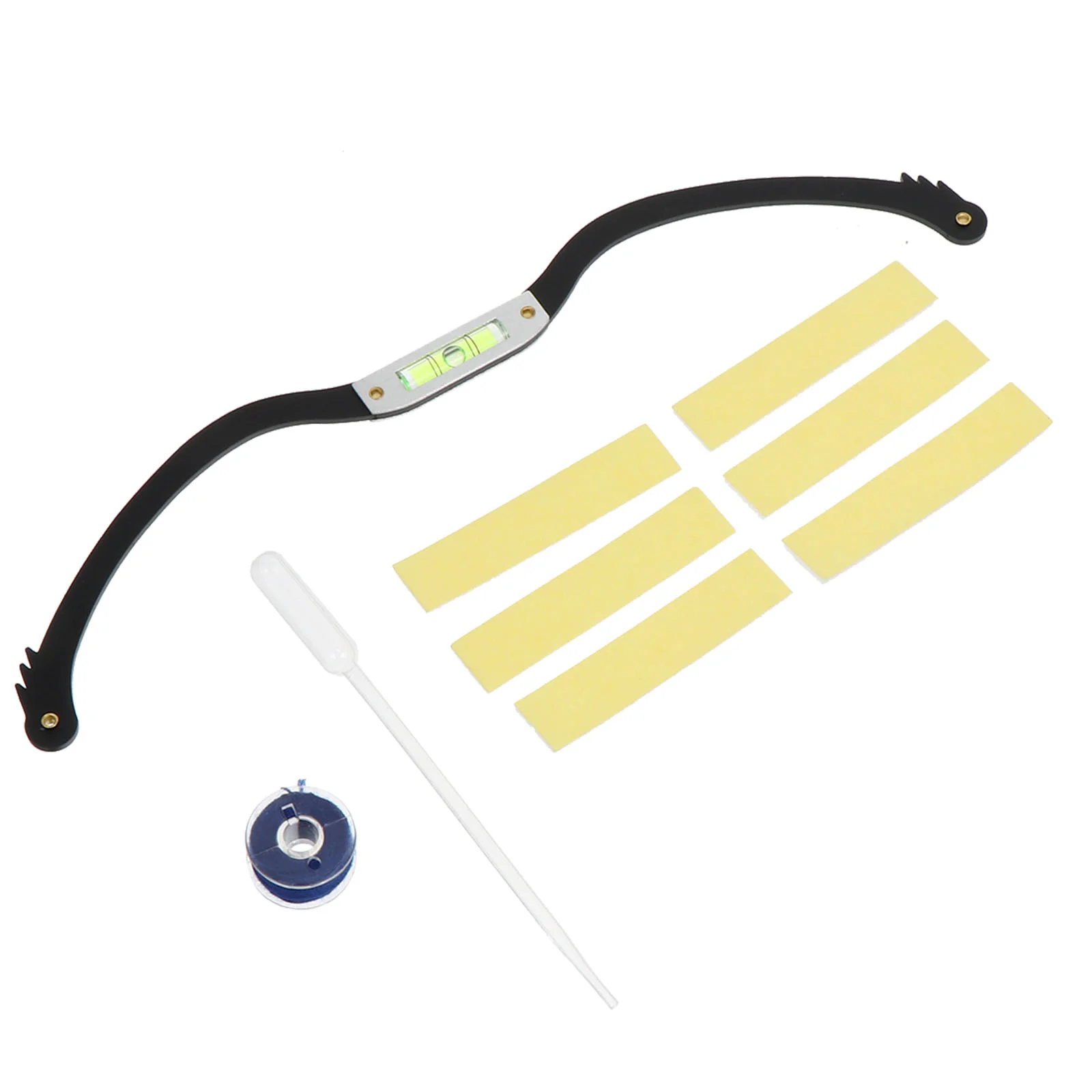 

Портативная линейка для татуажа бровей, вспомогательный уровень для микроблейдинга, металлический инструмент для рисования