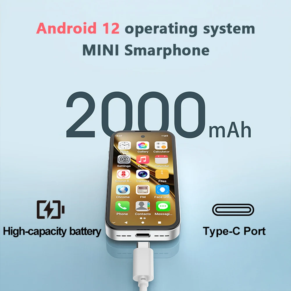 q333様！専用ページ！ UNIWA Q333 4Gフルバンド対応ミニスマートフォン Android 4GB+64GB