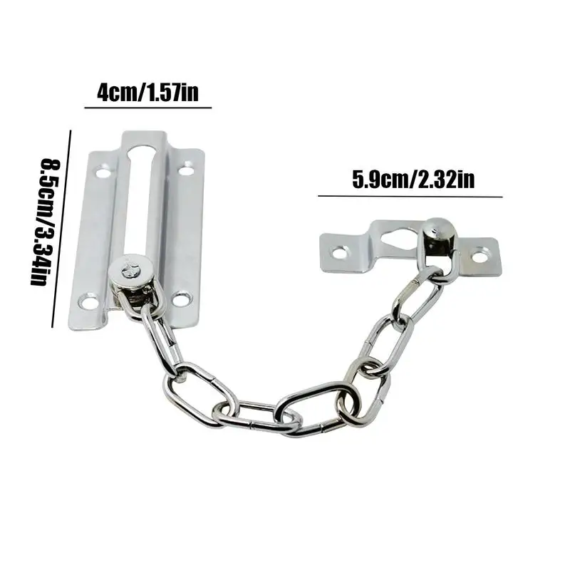 Security Door Chain Guard Anti-Theft Latch Chain Locks Door Lock Thickened