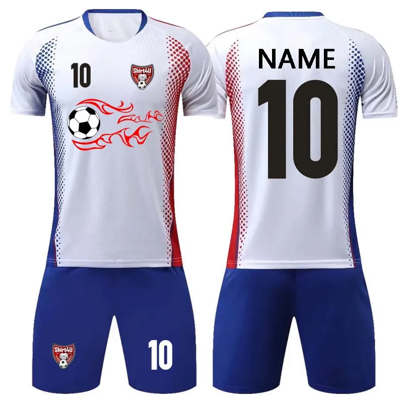 맞춤형 축구 유니폼 청소년 남아 빈 축구 연습 땀복 s 고품질 축구복 땀복 세트 