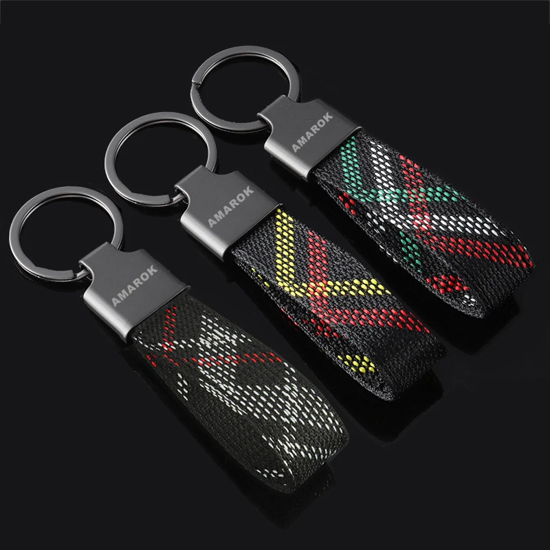 Portachiavi Per Auto In Metallo Ciondolo Per Vw Amarok Logo Touareg Bora Golf Passat Cc Portachiavi Accessori