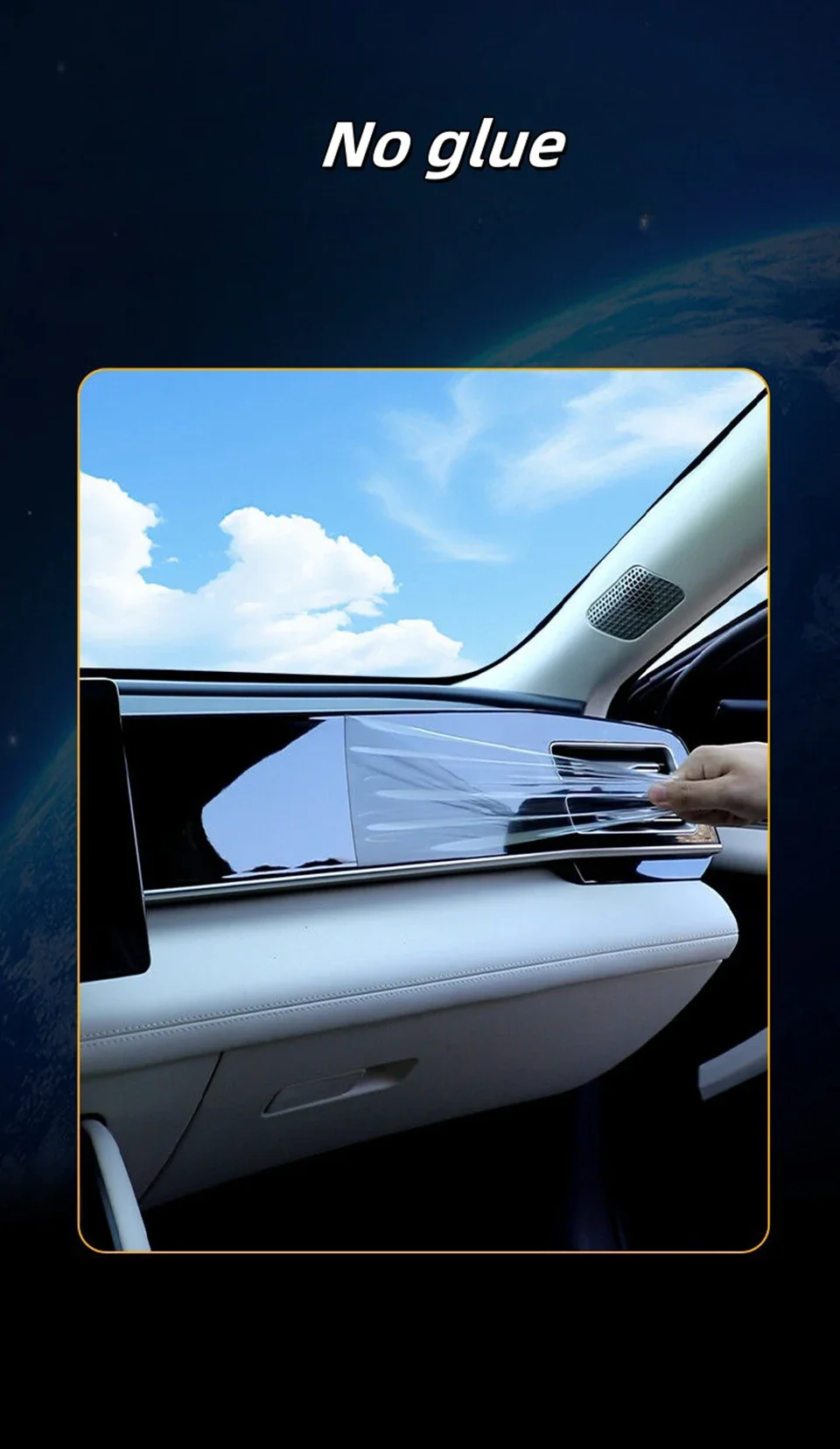 Auto Innen Film Center Konsole Navigation Bildschirm Getriebe Transparente TPU Schutz Film Für Toyota Corolla 2019-2025 – Detail 1