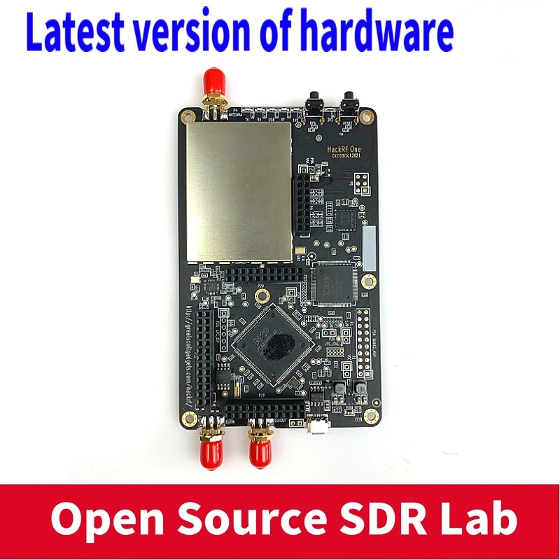 Software defined radio Version Hardware HackRF One SDR Software Defined Radio 1MHz to 6GHz MainBoard Development Board Kit