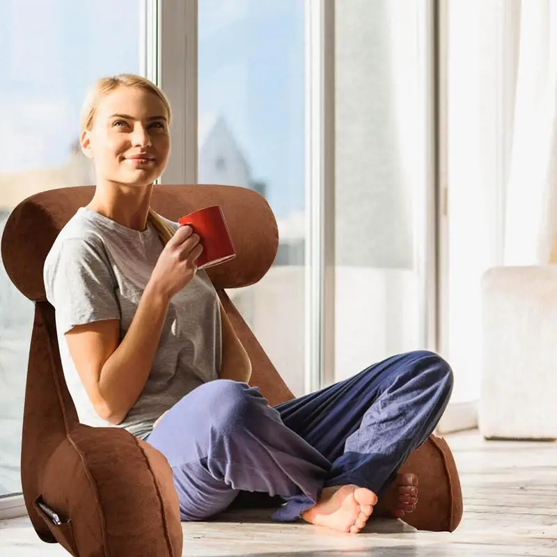 Grandi schienale divano cuscini da lettura sedia resto schienale collo  staccabile braccioli per sedersi nei letti cuscino per schienale vita da  ufficio - AliExpress