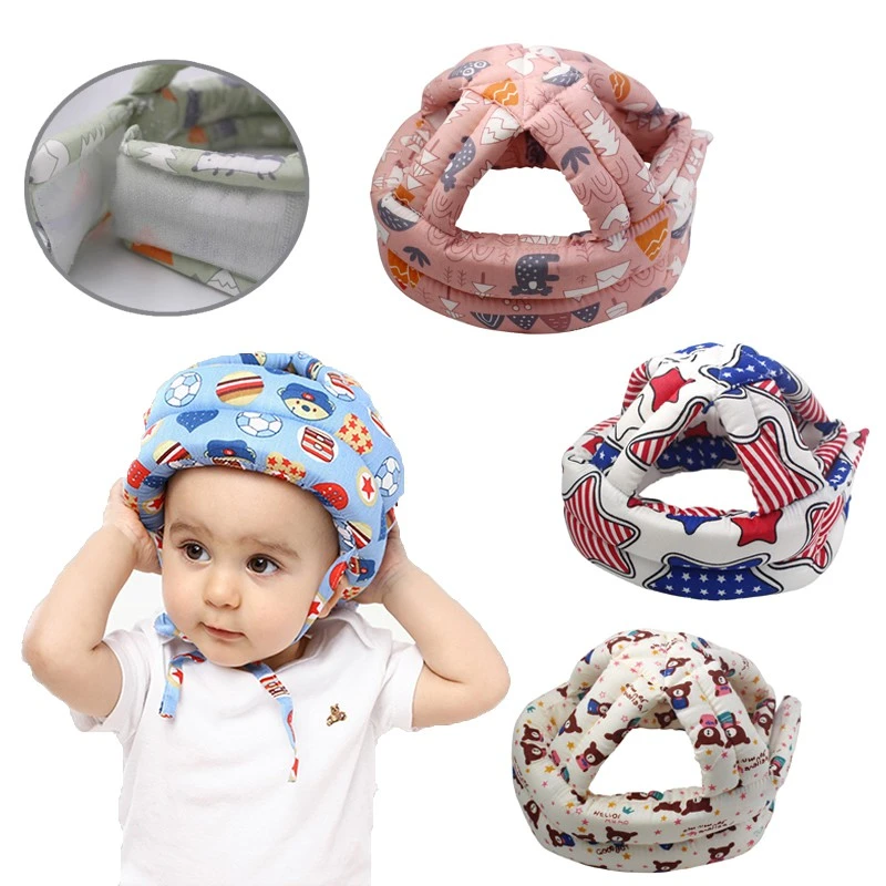 Baby Accessories luxury	 Baby Safety Helmet Head Protection Headgear Toddler Anti-fall Pad Children Learn To Walk Crash Cap baby accessories clipart