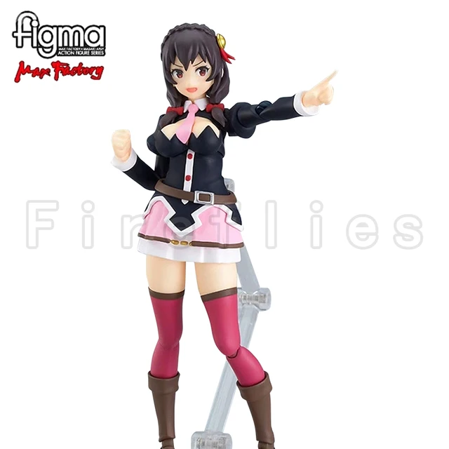 100% original max fábrica bom sorriso figma yunyun 531 kono subarashii  sekai ni shukufuku o animação personagem modelo de brinquedo presente -  AliExpress