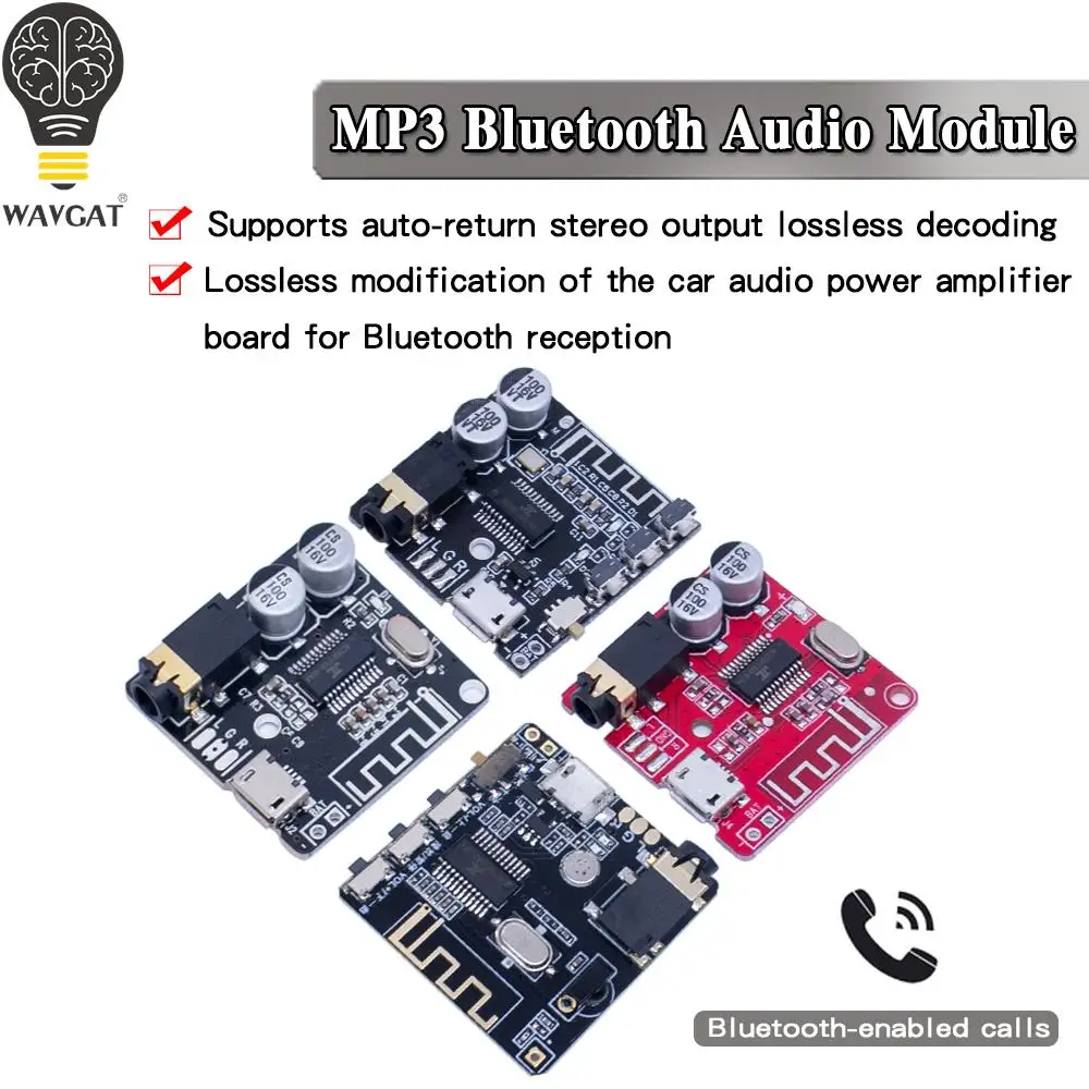 Плата аудиоприемника Bluetooth 5