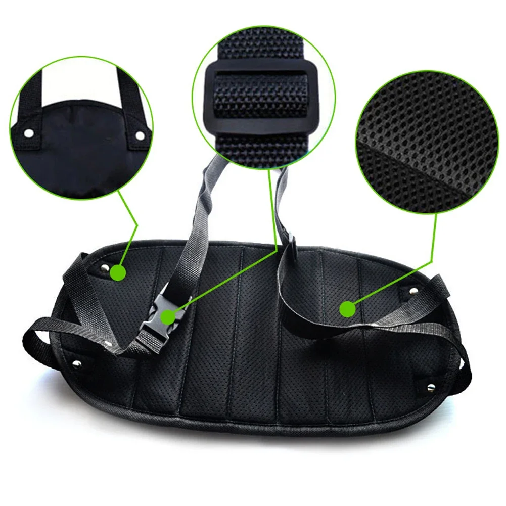 Portable Office Home Airplane Foot Rest Hammock for Travel Work Feet Care Massage Memory Foam Adjustable Footrest Hammock