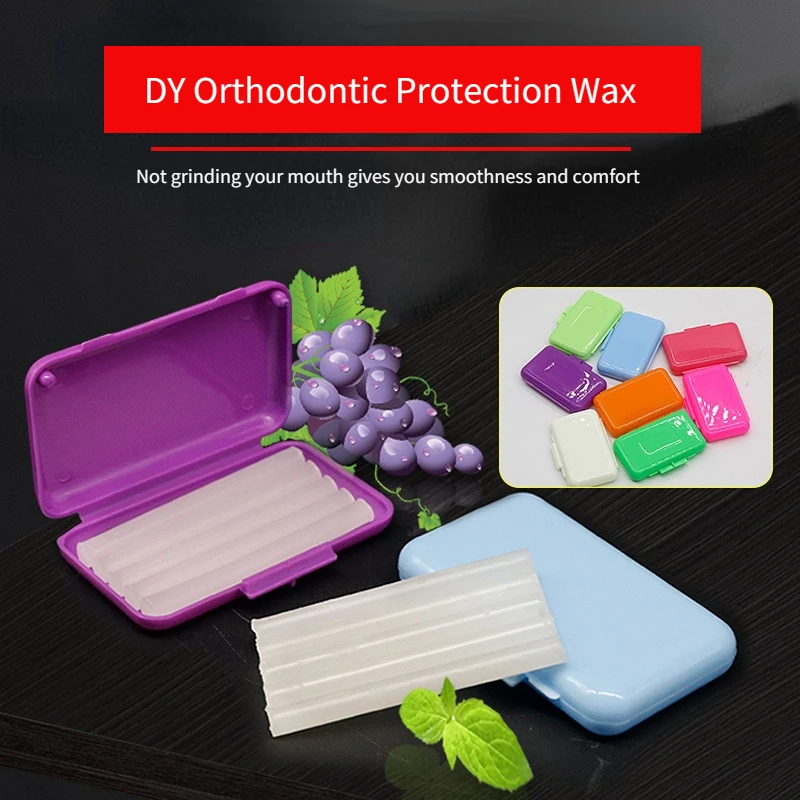 10box/pack Oral Protection Wax Tooth Cover Wax Tooth Protection Wax