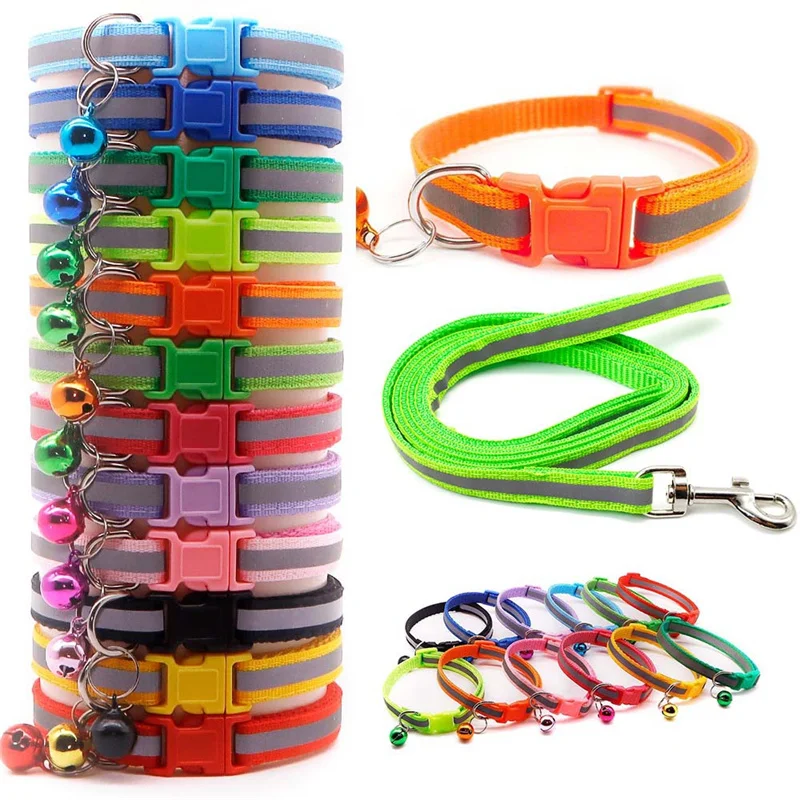 Pet Collars with Bells Cute Necklace Collar for Cat Dog Collars