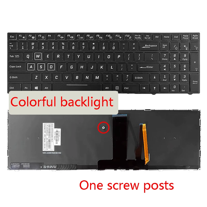 New Laptop Keyboard For Hasee ZX6-CP5S1 ZX6-CP5A1 ZX7 CP5SC CP5S2