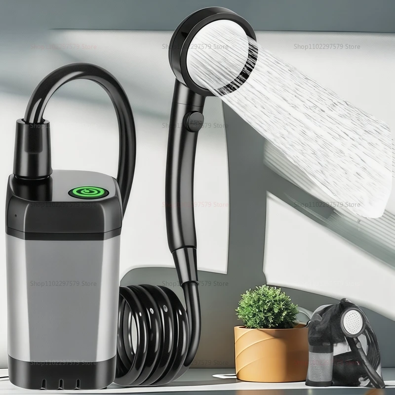Rechargeable Portable Camping Shower 2
