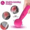 Wireless Vibrator AV Vibrator Magic Wand Female Clitoris Stimulator USB Rechargeable Massager Goods Adult Sex Toys 18 1