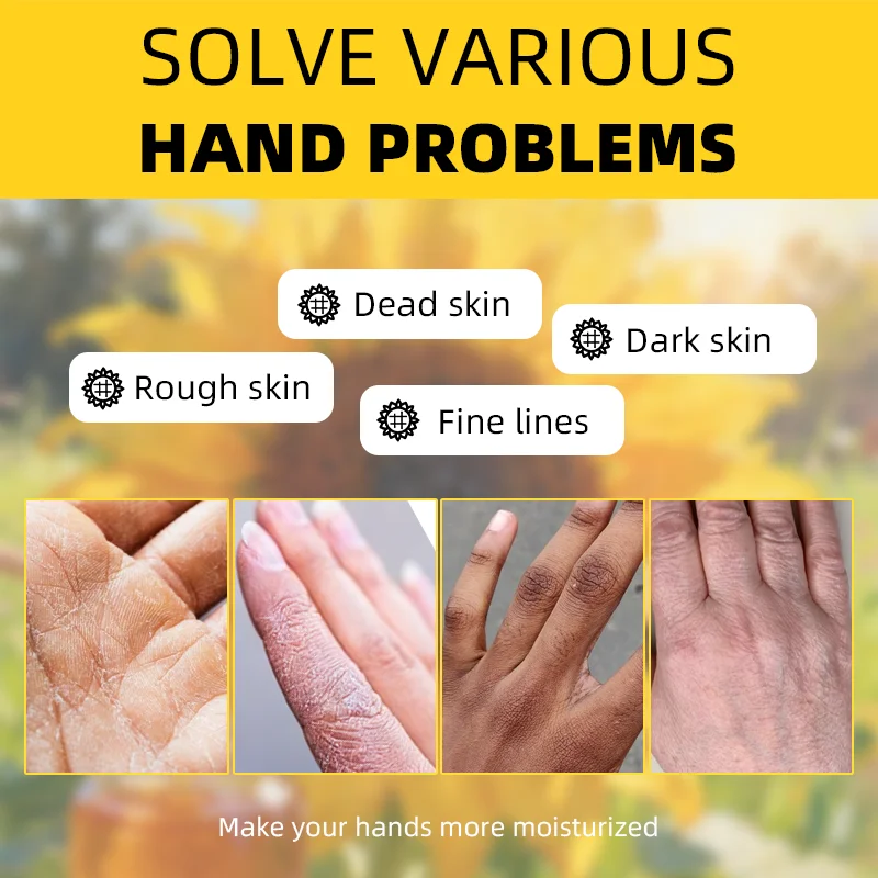 YUITIKUE Bee Venom and Milk Moisturizing Exfoliating Hand Wax Mask / Brightening / Firming / Nourishing Skincare